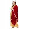 Women's Velvet Gotta Patti Dupatta (Maroon, Length: 2.25 to 2.50 Mtr) Women's Velvet Gotta Patti Dupatta (Maroon, Length: 2.25 to 2.50 Mtr)