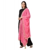 Women's Velvet Gotta Patti Dupatta (Pink, Length: 2.25 to 2.50 Mtr) Women's Velvet Gotta Patti Dupatta (Pink, Length: 2.25 to 2.50 Mtr)