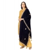 Women's Velvet Gotta Patti Dupatta (Blue, Length: 2.25 to 2.50 Mtr) Women's Velvet Gotta Patti Dupatta (Blue, Length: 2.25 to 2.50 Mtr)