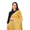 Women's Velvet Gotta Patti Dupatta (Yellow, Length: 2.25 to 2.50 Mtr) Women's Velvet Gotta Patti Dupatta (Yellow, Length: 2.25 to 2.50 Mtr)
