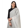 Women's Chanderi Solid Dupatta (White, Length: 2.25 to 2.50 Mtr) Women's Chanderi Solid Dupatta (White, Length: 2.25 to 2.50 Mtr)