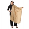 Women's Chanderi Solid Dupatta (Gold, Length: 2.25 to 2.50 Mtr) Women's Chanderi Solid Dupatta (Gold, Length: 2.25 to 2.50 Mtr)