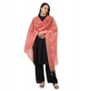 Women's Cotton Embroidered Dupatta (Peach, Length: 2.25 to 2.50 Mtr) Women's Cotton Embroidered Dupatta (Peach, Length: 2.25 to 2.50 Mtr)