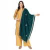 Women's Velvet Gotta Patti Dupatta (Dark Green, Length: 2.25 to 2.50 Mtr) Women's Velvet Gotta Patti Dupatta (Dark Green, Length: 2.25 to 2.50 Mtr)