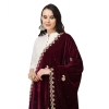Women's Velvet Gotta Patti Dupatta (Purple, Length: 2.25 to 2.50 Mtr) Women's Velvet Gotta Patti Dupatta (Purple, Length: 2.25 to 2.50 Mtr)