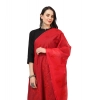 Women's Cotton Embroidered Dupatta (Red, Length: 2.25 to 2.50 Mtr)