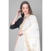 Women's Velvet Gotta Patti Dupatta (White, Length: 2.25 to 2.50 Mtr) Women's Velvet Gotta Patti Dupatta (White, Length: 2.25 to 2.50 Mtr)