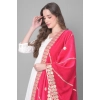 Women's Velvet Gotta Patti Dupatta (Pink, Length: 2.25 to 2.50 Mtr) Women's Velvet Gotta Patti Dupatta (Pink, Length: 2.25 to 2.50 Mtr)