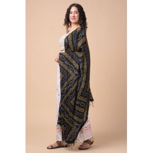 Generic Women's Chanderi Printed Dupatta (Multicolor, Length: 2.25 to 2.50 Mtr)