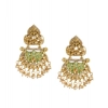 Dropship Women's Rose Gold Plated Alloy Earrings (Gold)