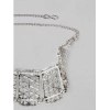Dropship Women's Rose Gold Plated Alloy Choker (Silver)
