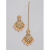 Dropship Women's Rose Gold Plated Alloy Necklace &amp; Earings Set (Pink)