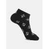 Dropship 4 Pairs Unisex Casual Cotton Blended Printed Ankle length Socks (Assorted)