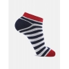 Dropship 4 Pairs Unisex Casual Cotton Blended Printed Ankle length Socks (Assorted)