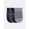 Dropship 4 Pairs Men's Casual Cotton Blended Printed Mid-Calf length Socks (Assorted)