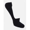 Dropship 4 Pairs Unisex Casual Cotton Blended Solid No-show Socks (Black)
