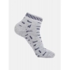 Dropship 4 Pairs Men's Casual Cotton Blended Printed Ankle length Socks (Assorted)