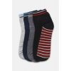 Dropship 4 Pairs Men's Casual Cotton Blended Printed Mid-Calf length Socks (Assorted)