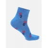 Dropship 4 Pairs Women's Casual Cotton Blended Printed Ankle length Socks (Assorted)