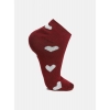 Dropship 4 Pairs Women's Casual Cotton Blended Printed Ankle length Socks (Assorted)