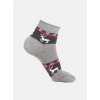 Dropship 4 Pairs Men's Casual Cotton Blended Printed Ankle length Socks (Assorted)