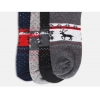 Dropship 4 Pairs Men's Casual Cotton Blended Printed Mid-Calf length Socks (Assorted)