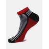 Dropship 4 Pairs Unisex Casual Cotton Blended Printed Ankle length Socks (Assorted)
