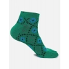 Dropship 4 Pairs Women's Casual Cotton Blended Printed Ankle length Socks (Assorted)