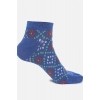 Dropship 4 Pairs Women's Casual Cotton Blended Printed Ankle length Socks (Assorted)