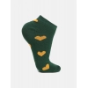 Dropship 4 Pairs Women's Casual Cotton Blended Printed Ankle length Socks (Assorted)