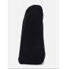 Dropship 4 Pairs Unisex Casual Cotton Blended Solid No-show Socks (Black)