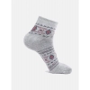 Dropship 4 Pairs Men's Casual Cotton Blended Printed Ankle length Socks (Assorted)