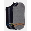 Dropship 4 Pairs Unisex Casual Cotton Blended Printed Ankle length Socks (Assorted)