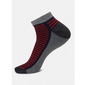 Generic 4 Pairs Unisex Casual Cotton Blended Printed Ankle length Socks (Assorted)