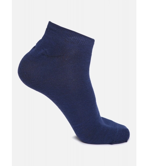 4 Pairs Unisex Casual Cotton Blended Solid Ankle length Socks (Assorted)