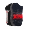 Dropship 4 Pairs Unisex Casual Cotton Blended Printed Ankle length Socks (Assorted)