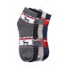 Dropship 4 Pairs Men's Casual Cotton Blended Printed Mid-Calf length Socks (Assorted)