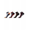 Dropship 4 Pairs Unisex Casual Cotton Blended Printed Ankle length Socks (Assorted)