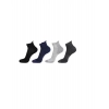 Dropship 5 Pairs Unisex Casual Cotton Blended Solid Ankle length Socks (Assorted)