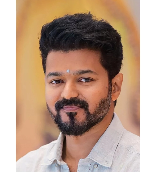 Printed Thalapathy TVK Hard Mobile Case Cover