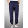 Men's Polyster Solid Track Pant-Lower (Navy Blue)