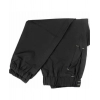 Men's Polyster Solid Track Pant-Lower (Black)