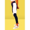 Women's Polyster Solid Sport Leggings (Purple)