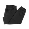 Men's Polyster Solid Track Pant-Lower (Black)