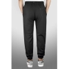Men's Polyster Solid Track Pant-Lower (Black)