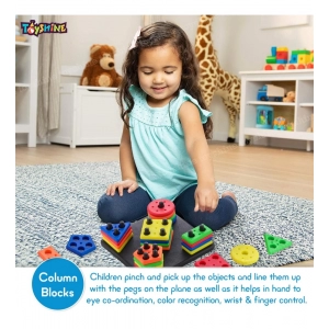 Generic Fun And Learning Geometrics Square-Educational Learning Toy (Assorted)