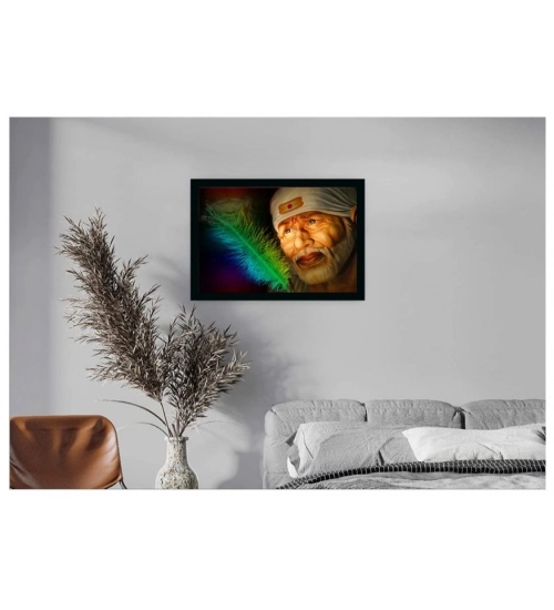 Saibaba Photo Frame (Multicolor)