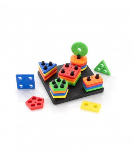 Fun And Learning Geometrics Square-Educational Learning Toy (Assorted)