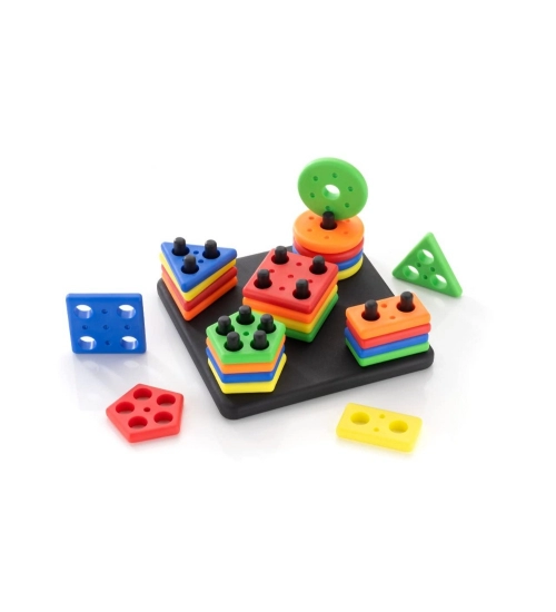 Fun And Learning Geometrics Square-Educational Learning Toy (Assorted)