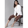 Women's Casual Printed Cotton Trouser Pant (MultiColor)
